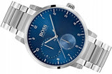Hugo Boss Oxygen Chronograph Blue Dial Silver Steel Strap Watch for Men - 1513597 Buy Now By Hugo Boss