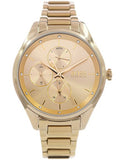 Hugo Boss Grand Course Gold Dial Gold Steel Strap Watch for Women - 1502584 Buy Now By Hugo Boss