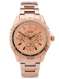 Guess Phantom Mini Rose Gold Dial Rose Gold Steel Strap Watch for Women - W0235L3 Buy Now By Guess