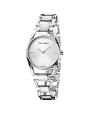Calvin Klein Dainty Diamonds Silver Dial Sliver Steel Strap Watch for Women - K7L2314T Buy Now By Calvin Klein