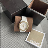 Michael Kors Runway White Dial White Steel Strap Watch for Women - MK5237 Buy Now By Michael Kors