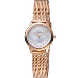 Calvin Klein Minimal White Dial Rose Gold Mesh Bracelet Watch for Women - K3M23626 Buy Now By Calvin Klein