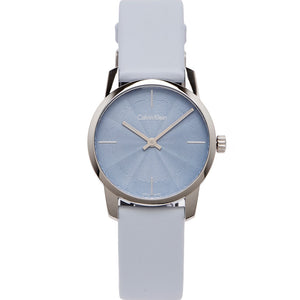 Calvin Klein City Blue Dial Blue Leather Strap Watch for Women - K2G231VN Buy Now By Calvin Klein