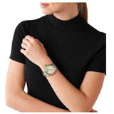 Michael Kors Everest Chronograph Gold Dial Gold Steel Strap Watch For Women - MK7210 Buy Now By Michael Kors