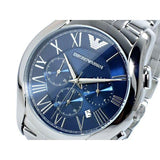 Emporio Armani Classic Navy Blue Dial Stainless Steel Watch For Men - AR1787 Buy Now By Emporio Armani
