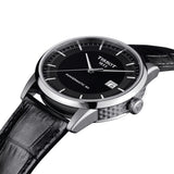 Tissot T Classic Luxury Black Dial Black Leather Strap Watch For Men - T086.407.16.051.00 Buy Now By Tissot