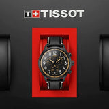 Tissot Chrono XL Vintage Chronograph Black Dial Black Leather Strap Watch For Men - T116.617.36.052.02 Buy Now By Tissot