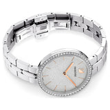Swarovski Cosmopolitan Diamond Powder Silver Dial Silver Steel Strap Watch for Women - 5517807 Buy Now By Swarovski