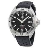 Tag Heuer Formula 1 Automatic Black Dial Black Rubber Strap Watch for Men - WAZ2113.FT8023 Buy Now By Tag Heuer