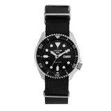 Seiko 5 Sports SKX Automatic Black Dial Black NATO Strap Watch For Men - SRPD55K3 Buy Now By Seiko