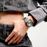D1 Milano Square Silver Dial Silver Steel Strap Watch for Men - D1-SQBJ01 Authentic Buy Shop Now