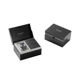 D1 Milano Square Titanium Gray Dial Gray Steel Strap Watch for Men - D1-SQBJ02 Authentic Buy Shop Now