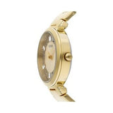 Guess Crystal Clear Analog Gold Dial Gold Steel Strap Watch for Women - GW0470L2 Buy Now By Guess
