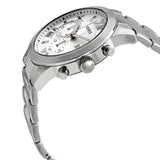 Guess Atlas Chronograph Silver Dial Silver Steel Strap Watch For Men - W0668G7 Buy Now By Guess