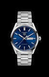 Tag Heuer Carrera Day Date Blue Dial Silver Steel Strap Watch for Women - WBN2012.BA0640 Buy Now By Tag Heuer