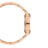 Daniel Wellington Iconic Link Unitone Rose Gold Dial Rose Gold Steel Strap Watch For Women - DW00100401 Buy Now By Daniel Wellington