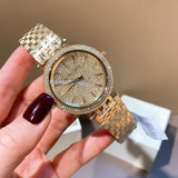 Michael Kors Darci Gold Dial Gold Steel Strap Watch for Women - MK3438 Buy Now By Michael Kors