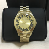 Marc Jacobs Henry Gold Dial Gold Steel Strap Watch for Women - MBM3292 Buy Now By Marc Jacobs