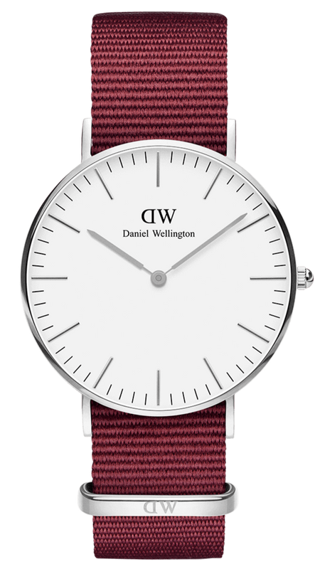 Daniel Wellington Classic Roselyn White Dial Red NATO Strap Watch For Women - DW00100268 Buy Now By Daniel Wellington