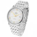 Omega De Ville Prestige Co Axial Silver Dial Silver Steel Strap Watch for Men - 424.10.40.20.02.004 Buy Now By Omega