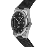 Tissot PRX Powermatic 80 Black Dial Black Rubber Strap Watch for Men - T137.407.17.051.00 Buy Now By Tissot