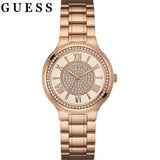 Guess Madison Diamonds White Dial Rose Gold Steel Strap Watch for Women - W0637L3 Buy Now By Guess