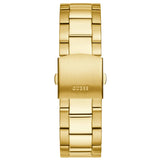 Guess Trophy Diamonds Black Dial Gold Steel Strap Watch for Men - GW0390G2 Buy Now By Guess