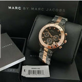Marc Jacobs Blade Chronograph Grey Dial Two Tone Steel Strap Watch for Women - MBM3180 Buy Now By Marc Jacobs