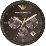 Emporio Armani Sport Chronograph Brown Dial Brown Stainless Steel Watch For Men - AR5890 Buy Now By Emporio Armani
