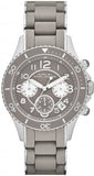 Marc Jacobs Rock Chronograph Grey Dial Grey Silicone Strap Watch for Women - MBM2595 Buy Now By Marc Jacobs