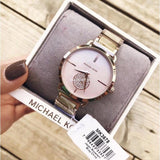 Michael Kors Portia Quartz Rose Gold Dial Rose Gold Steel Strap Watch For Women - MK3678 Buy Now By Michael Kors