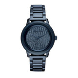 Michael Kors Kinley Blue Dial Blue Steel Strap Watch for Women - MK6246 Buy Now By Michael Kors