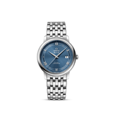 Omega De Ville Prestige Co-Axial Blue Dial Silver Steel Strap Watch for Men - 424.10.40.20.03.002 Buy Now By Omega