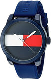 Tommy Hilfiger Denim Quartz Blue Dial Blue Rubber Strap Watch for Men - 1791322 Buy Now By Tommy Hilfiger