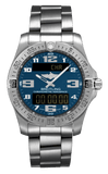Breitling Aerospace Evo Blue Dial Silver Steel Strap Watch for Men - E79363101C1E1 Buy Now By Breitling