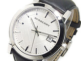 Burberry The City White Dial Black Leather Strap Watch for Men - BU9008 Buy Now By Burberry