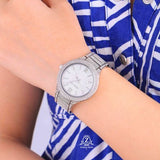 Michael Kors Kerry Crystal Pave Silver Dial Silver Steel Strap Watch For Women - MK3359 Buy Now By Michael Kors