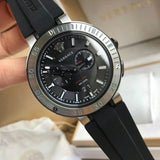 Versace V Extreme Chronograph Black Tone Dial Black Rubber Strap Watch for Men - VCN020017 Buy Now By Versace