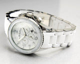 Marc Jacobs Rock White Dial White Silicone Strap Watch for Women - MBM2545 Buy Now By Marc Jacobs