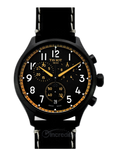 Tissot Chrono XL Vintage Chronograph Black Dial Black Leather Strap Watch For Men - T116.617.36.052.02 Buy Now By Tissot
