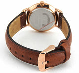 Daniel Wellington Dapper St Mawes White Dial Brown Leather Strap Watch For Women - DW00100091 Buy Now By Daniel Wellington