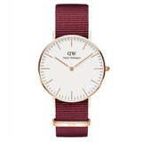 Daniel Wellington Classic Roselyn White Dial Red NATO Strap Watch For Women - DW00100271 Buy Now By Daniel Wellington