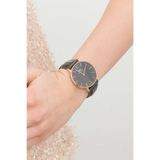 Daniel Wellington Classic Reading Black Dial Black Leather Strap Watch For Women - DW00100141 Buy Now By Daniel Wellington