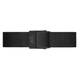 Daniel Wellington Petite Ashfield Black Dial Black Mesh Strap Watch For Women - DW00100245 Buy Now By Daniel Wellington