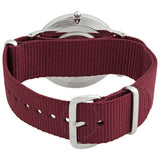 Daniel Wellington Classic Roselyn Black Dial Maroon Nylon Strap Watch For Women - DW00100274 Buy Now By Daniel Wellington