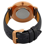 Daniel Wellington Classic Sheffield Black Dial Black Leather Strap Watch For Men - DW00100127 Buy Now By Daniel Wellington