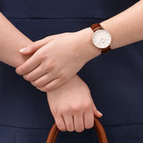 Daniel Wellington Classic St. Mawes White Dial Brown Leather Strap Watch for Men - DW00100035 Buy Now By Daniel Wellington