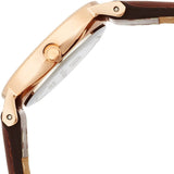 Daniel Wellington Classy St Mawes White Dial Brown Leather Strap Watch For Women - DW00100059 Buy Now By Daniel Wellington