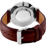 Daniel Wellington Classic St Mawes Black Dial Brown Leather Strap Watch For Men - DW00100130 Buy Now By Daniel Wellington