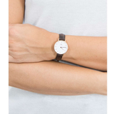 Daniel Wellington Classic Petite Bristol White Dial Brown Leather Strap Watch For Women - DW00100227 Buy Now By Daniel Wellington
